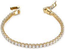 
                        
                          Load image into Gallery viewer, SWAROVSKI Women's Tennis Deluxe Jewelry Collection, Clear Crystals - JOY2ESpree
                        
                      