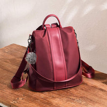 
                        
                          Load image into Gallery viewer, Women Backpack Purse Waterproof Nylon Anti-theft Rucksack Lightweight Shoulder Bag
                        
                      