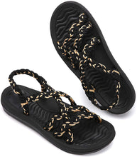 
                        
                          Muat gambar ke penampil Galeri, MEGNYA Women's Comfortable Walking Sandals with Arch Support Waterproof for Walking/Hiking/Travel/Wedding/Water Spot/Beach
                        
                      