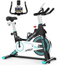 
                        
                          Load image into Gallery viewer, Afully Indoor Exercise Bikes Stationary, Fitness Bike Upright Cycling Belt Drive - JOY2ESpree
                        
                      