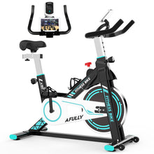 
                        
                          Load image into Gallery viewer, Afully Indoor Exercise Bikes Stationary, Fitness Bike Upright Cycling Belt Drive - JOY2ESpree
                        
                      