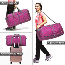 
                        
                          画像をギャラリービューアに読み込む, Gonex 150L Travel Duffel Bag Foldable Extra Large Duffle Bag XL Heavy Duty for Men Women for Luggage Shopping Gray
                        
                      