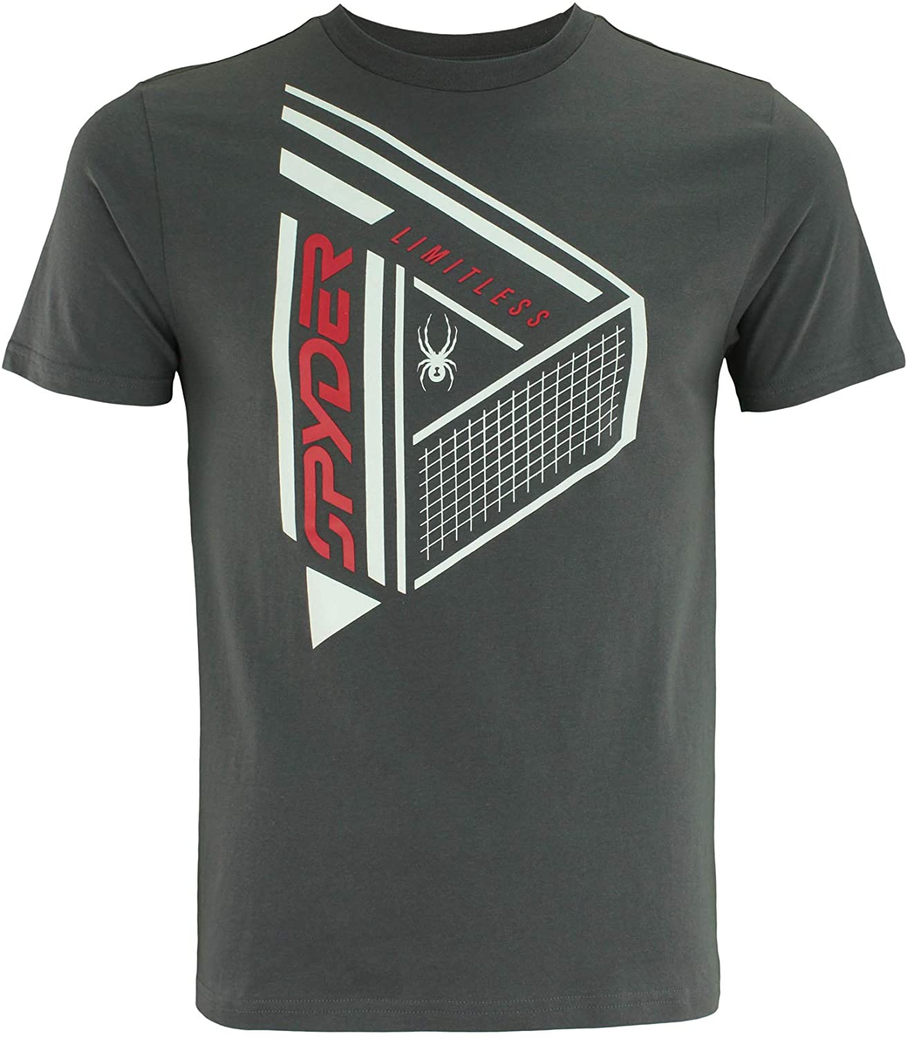 Spyder Men's Athletic Short Sleeve Graphic Cotton T-Shirt