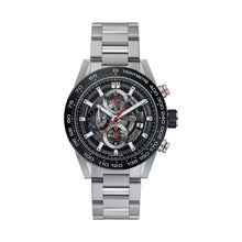 
                        
                          Muat gambar ke penampil Galeri, Tag Heuer Carrera Skeleton Dial Automatic Mens Chronograph Watch CAR201V.BA0714
                        
                      