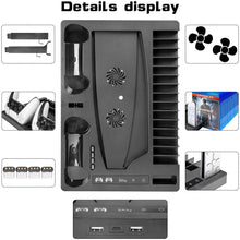 
                        
                          Load image into Gallery viewer, PS5 Stand Cooling Fan Station for Playstation 5/PS5 Digital Edition - JOY2ESpree
                        
                      