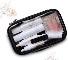 
                        
                          將圖片載入圖庫檢視器 Vegan Leather Clear Makeup Bag - Toiletry Bags for Traveling - Cosmetic Bag
                        
                      