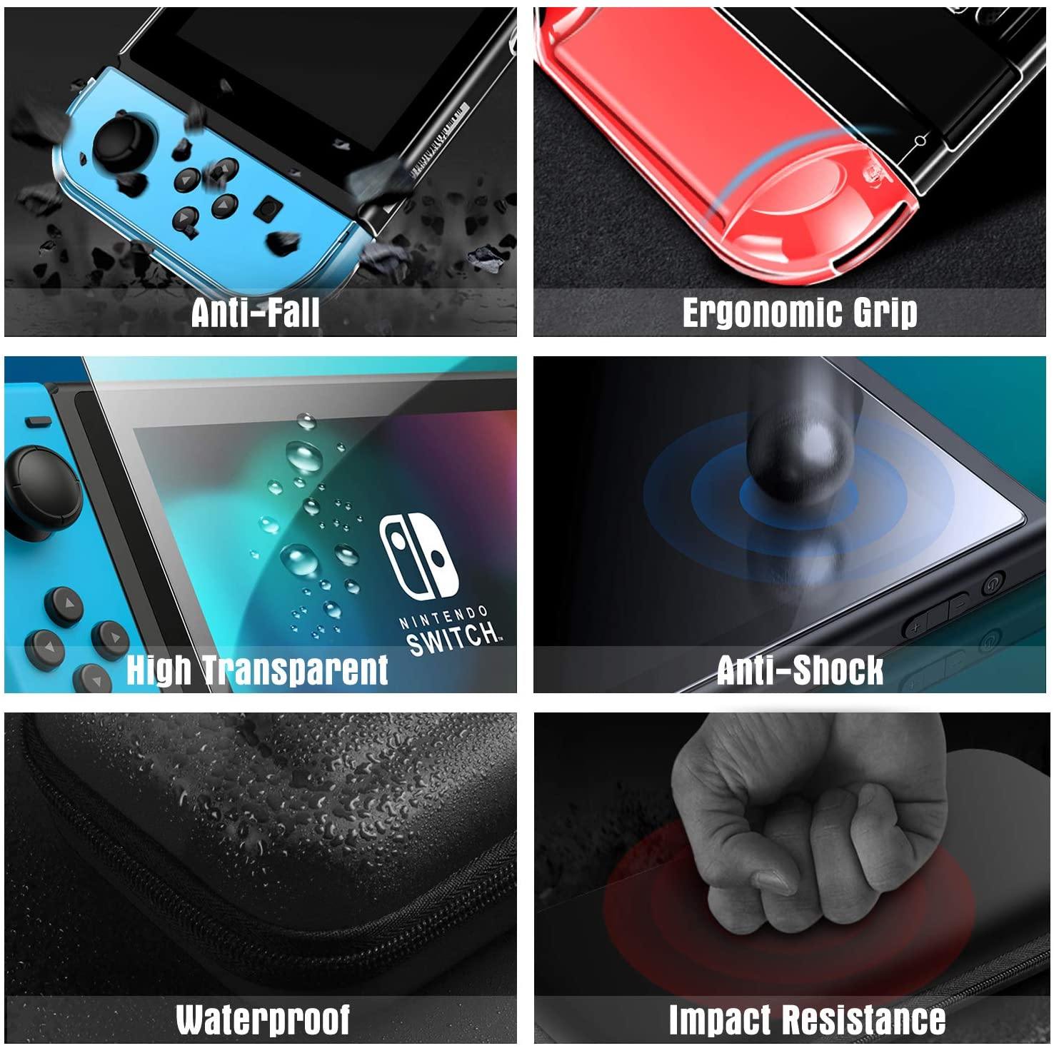 HEYSTOP Case Compatible with Nintendo Switch Carry Case - JOY2ESpree