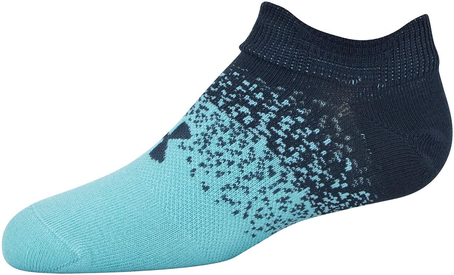 Under Armour Youth Essential 2.0 No Show Socks, 6-Pairs