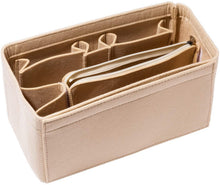 
                        
                          Load image into Gallery viewer, HEALTHLOVE Felt Insert Bag Organizer Purse Organizer Include Zipper Purse for Handbag Choice 3 Size
                        
                      
