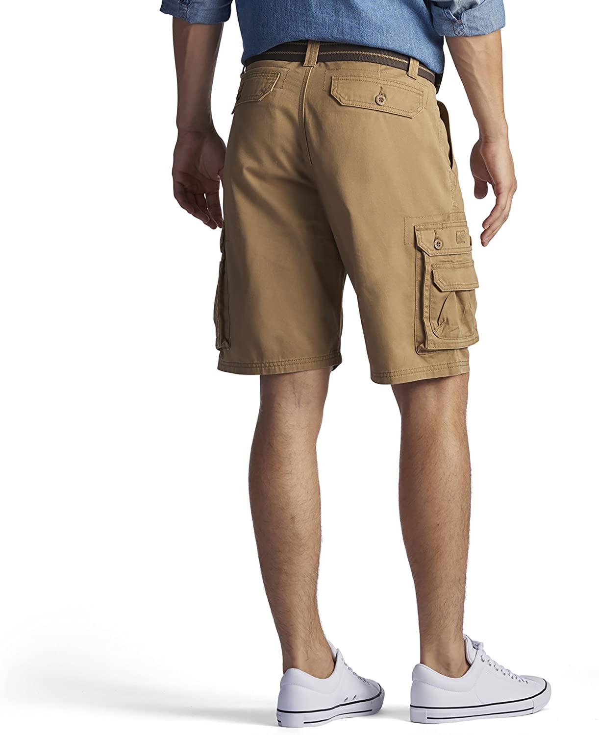 LEE Men's Dungarees New Belted Wyoming Cargo Short