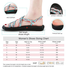 
                        
                          Muat gambar ke penampil Galeri, MEGNYA Women's Comfortable Walking Sandals with Arch Support Waterproof for Walking/Hiking/Travel/Wedding/Water Spot/Beach
                        
                      