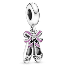 
                        
                          गैलरी व्यूवर में इमेज लोड करें, Pandora Jewelry Ballerina Shoes Dangle Cubic Zirconia Charm in Sterling Silver - JOY2ESpree
                        
                      