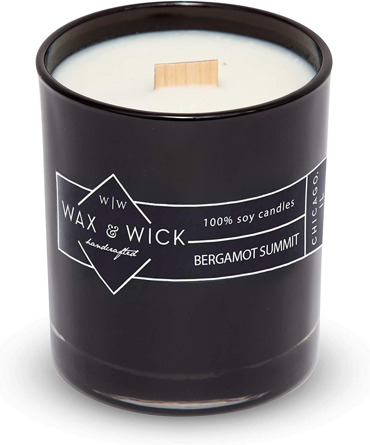 Scented Soy Candle: 100% Pure Soy Wax with Wood Double Wick