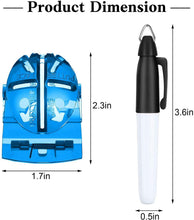 
                        
                          Muat gambar ke penampil Galeri, WILLBOND 2 Pieces Golf Ball Line Liner Drawing Marking Alignment Putting Tool and 2 Pieces Golf Ball Marker Pen, 4 Pieces Totally - JOY2ESpree
                        
                      