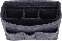 
                        
                          Cargar imagen en el visor de la galería, Handbag Organizer - 2in1 Purse Organizer Insert with Inner Zipped Pocket - Tote Shaper fits Speedy Neverfull - Grey Medium
                        
                      