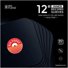 
                        
                          Cargar imagen en el visor de la galería, BIG FUDGE Black Special Edition | Vinyl Record Inner Sleeves 50x | Made from Heavyweight &amp; Acid Free Paper - JOY2ESpree
                        
                      