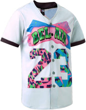 
                        
                          Muat gambar ke penampil Galeri, MOLPE 90s Hip Hop Clothing for Men and Women, Unisex Bel Air 23 Baseball Jersey, Mens Printed Urban Shirts for Party
                        
                      