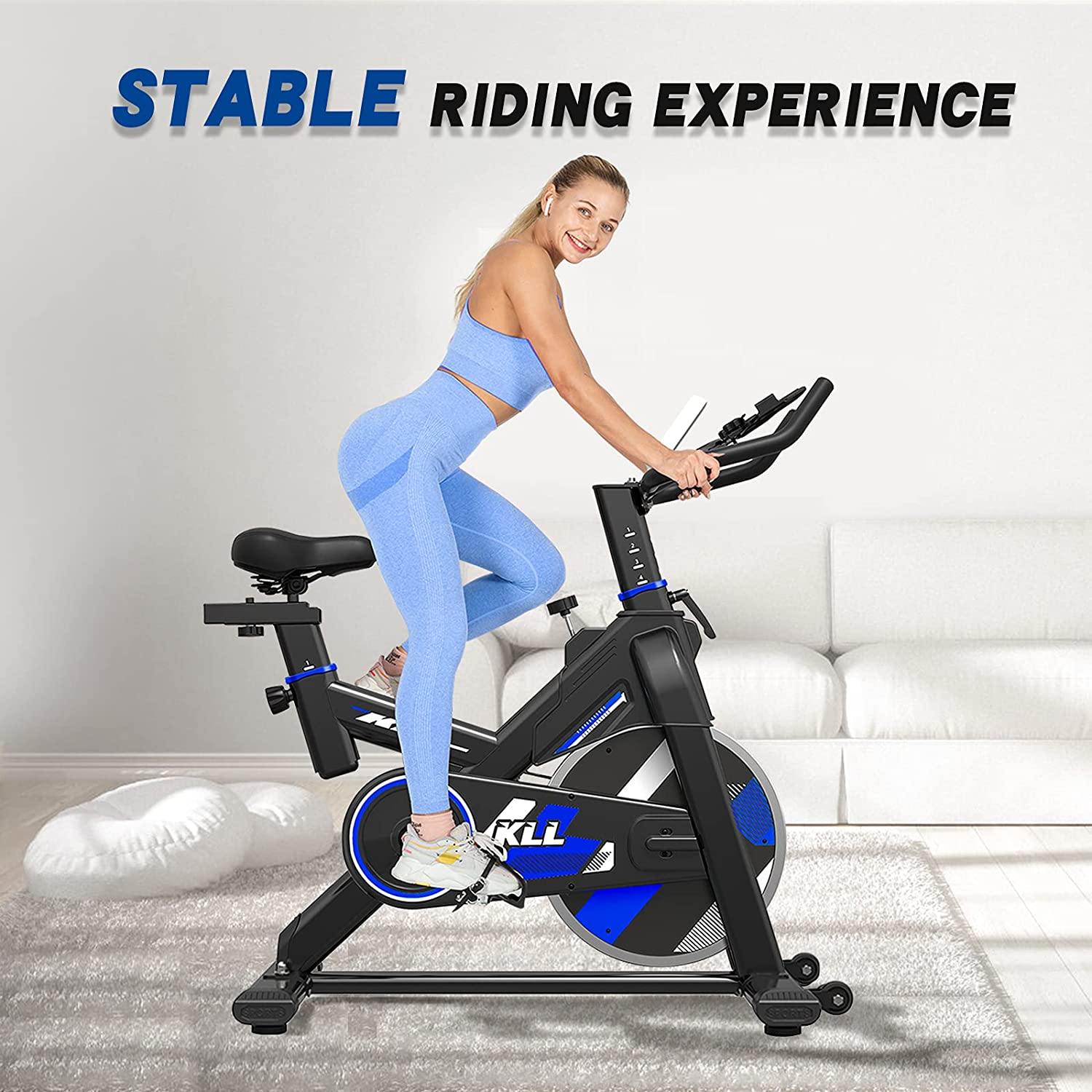 LABODI Exercise Bike, Stationary Indoor Cycling Bike, Cycle Bike for Home Cardio Gym - JOY2ESpree