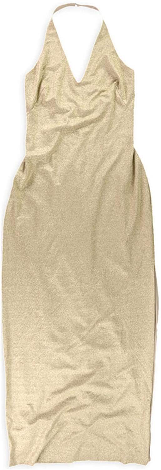 Ralph Lauren Womens Metallic Gown Dress - JOY2ESpree