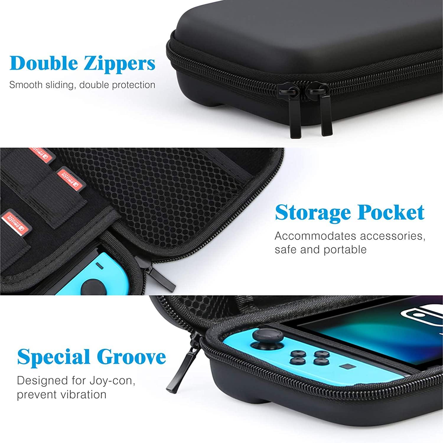 HEYSTOP Case Compatible with Nintendo Switch Carry Case - JOY2ESpree