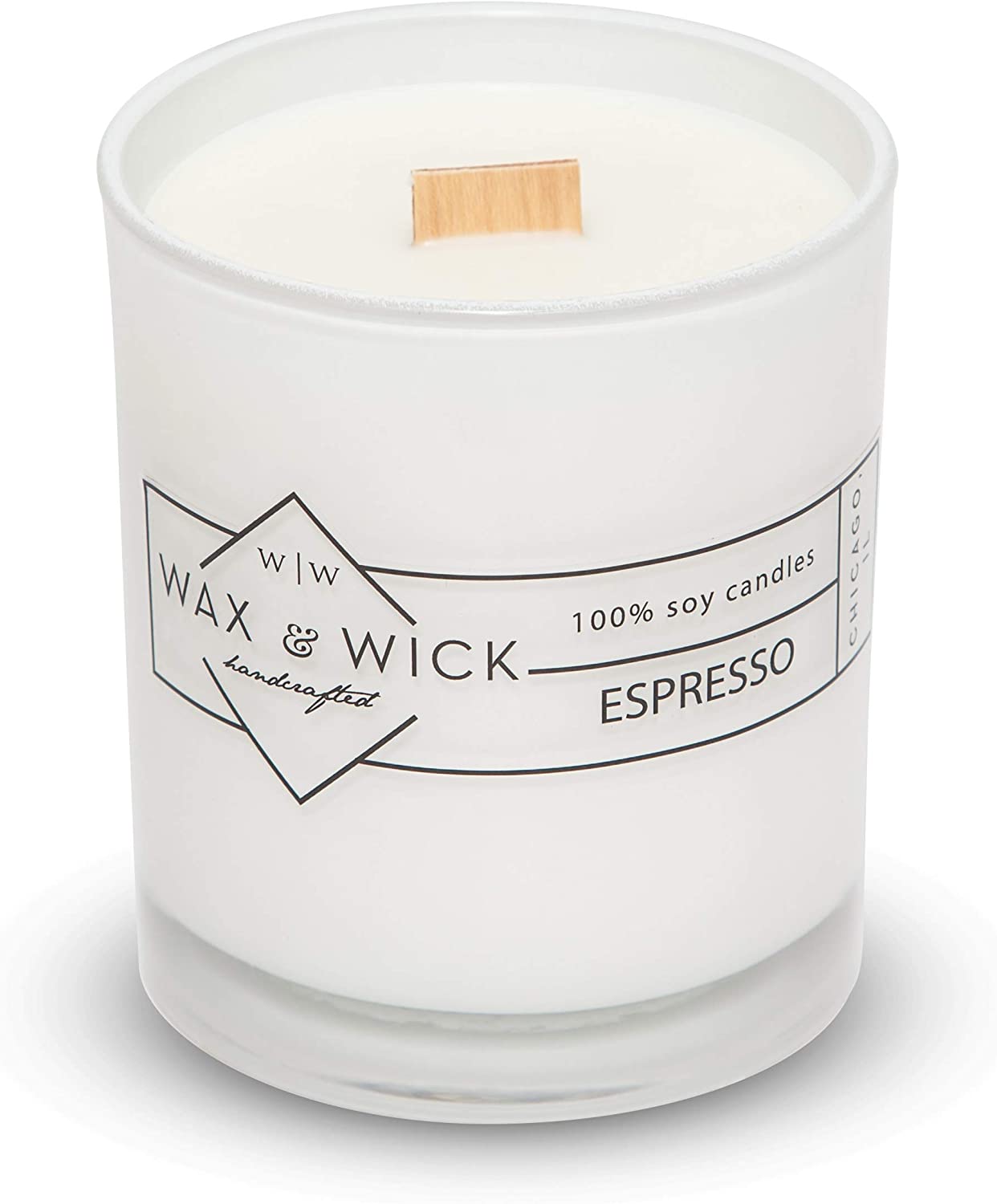 Scented Soy Candle: 100% Pure Soy Wax with Wood Double Wick