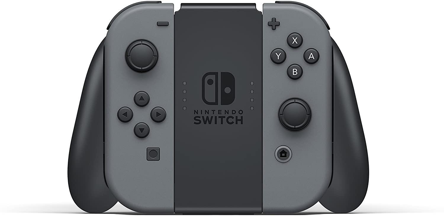 Nintendo Switch with Gray Joy‑Con - HAC-001(-01) + SanDisk 256GB MicroSDXC UHS-I Card - JOY2ESpree