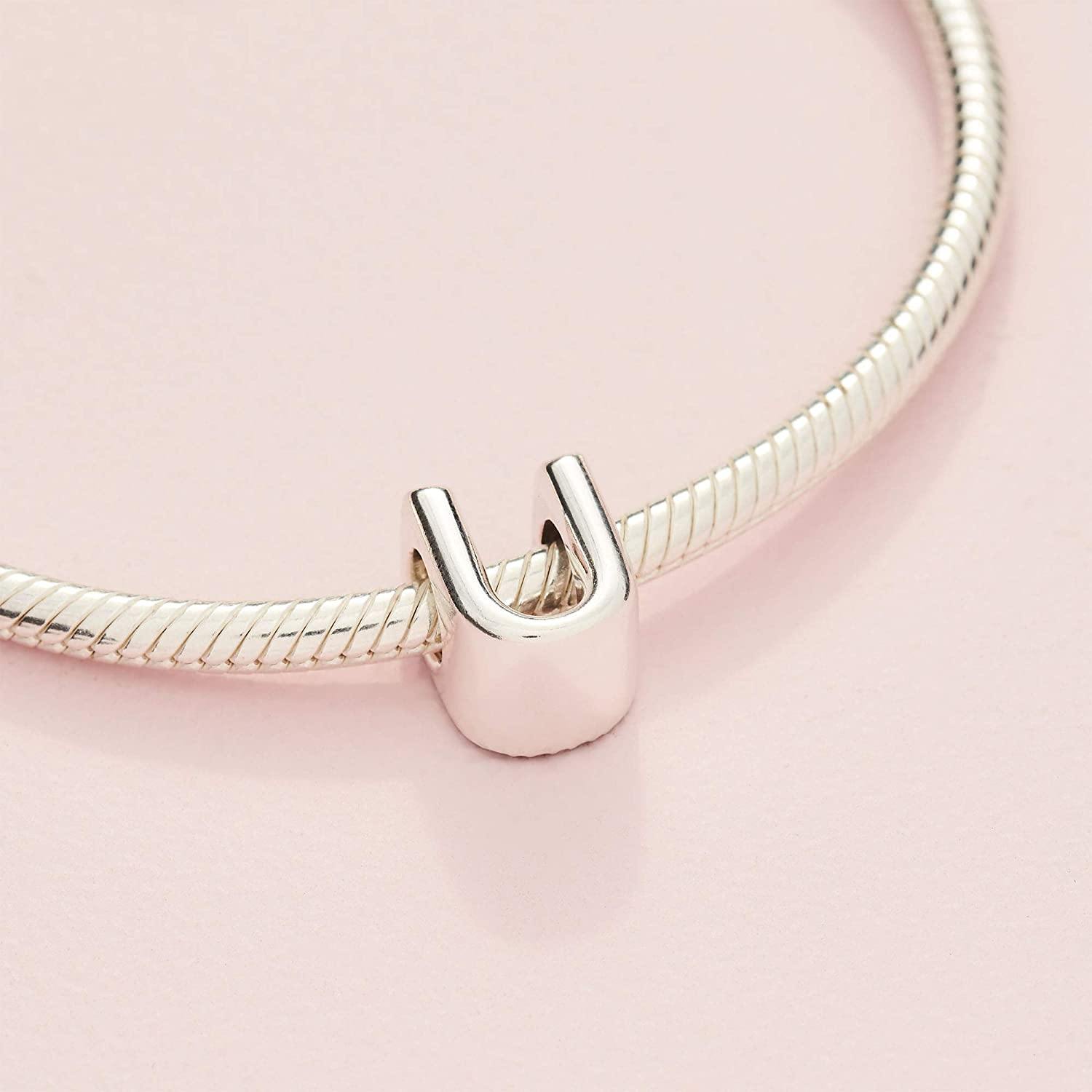 PANDORA Letter 925 Sterling Silver Charm - JOY2ESpree