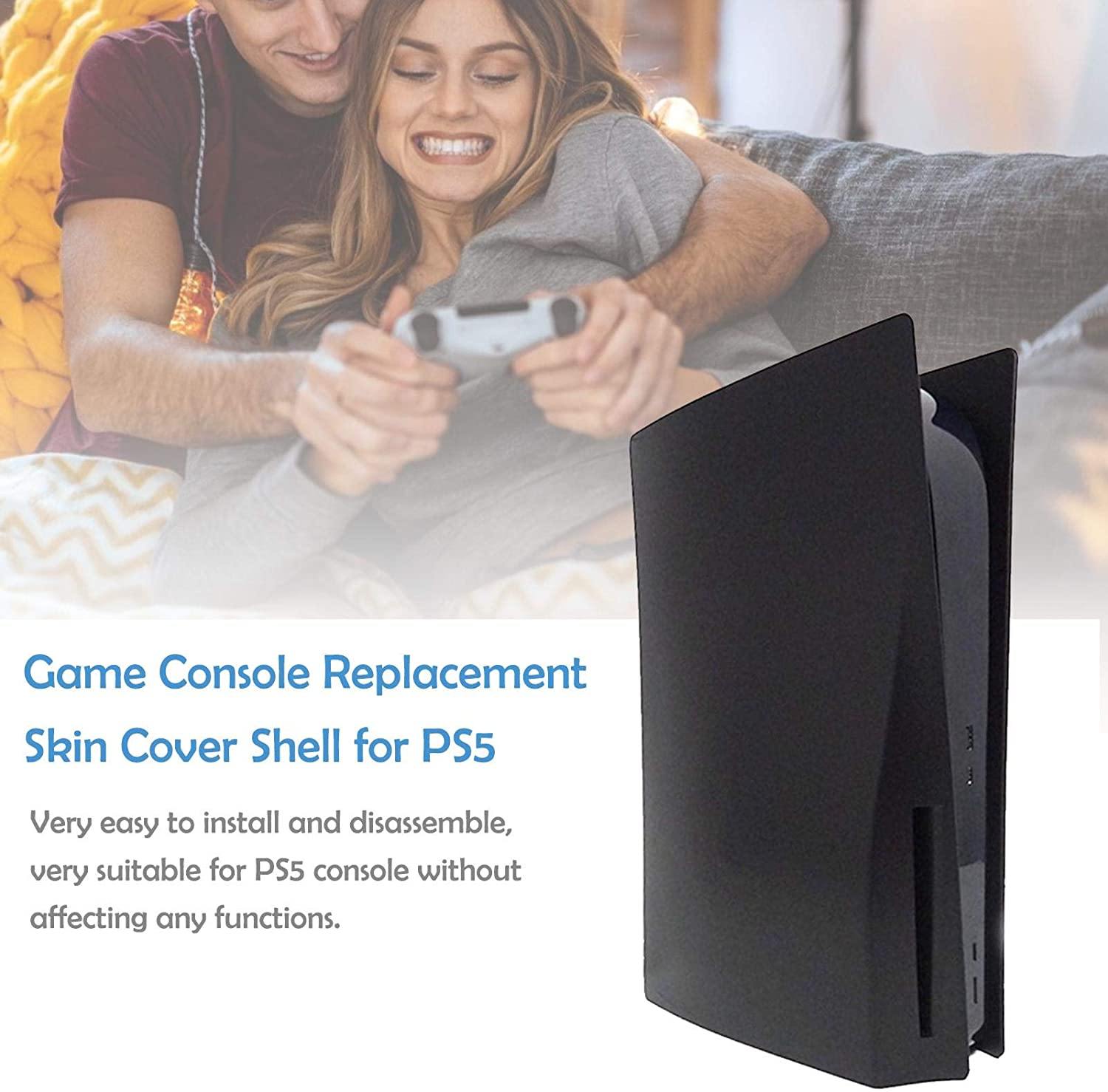 Case Cover for PS5 Console Replacement Shell Plate, Game Console Skin Cover for PS5 Digital Edition - JOY2ESpree