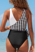 
                        
                          画像をギャラリービューアに読み込む, CUPSHE Women's One Piece Swimsuit Knotted Color Block Bathing Suit
                        
                      