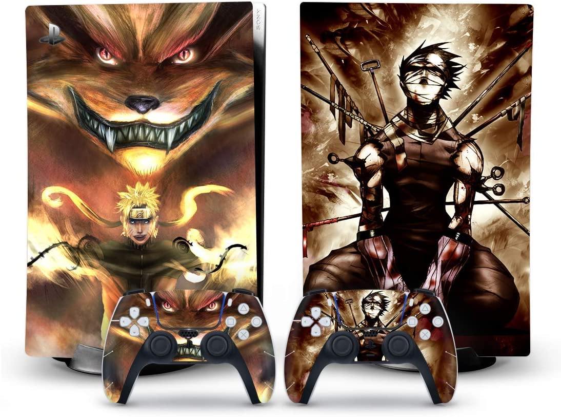 Mmoptop PS5 Skin Dragon-Ball Goku for Playstation 5 Digital Edition with Console and Dualsense Controller Full Set - JOY2ESpree