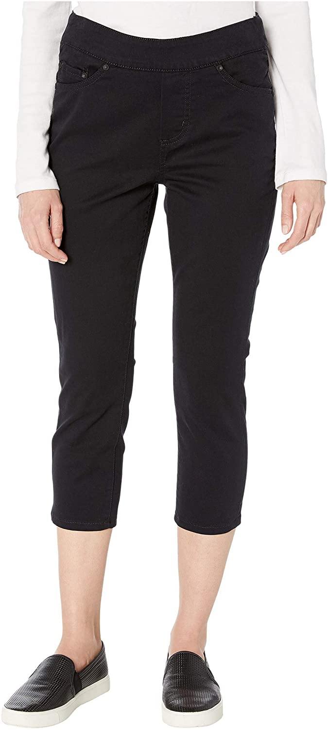 Jag Jeans Women's Petite Maya Skinny Pull on Crop Pant