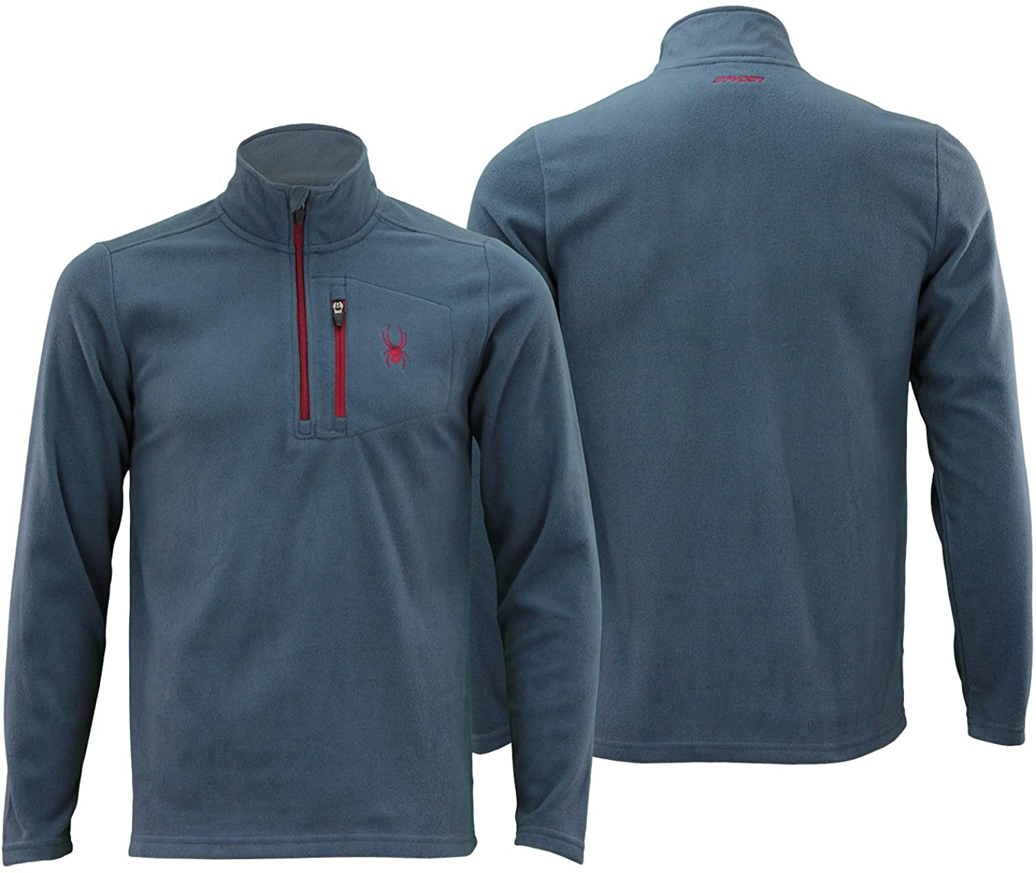 Spyder Men's Transport 1/4 Zip Pullover Sweatshirt, Color Variation