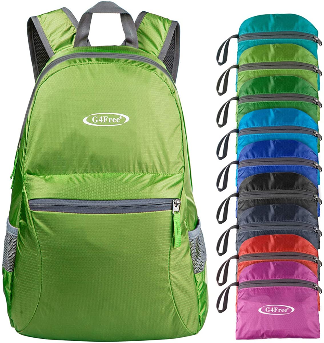G4Free Ultra Lightweight Packable Backpack Travel Hiking Daypack Handy Foldable Water Resistant Camping Outdoor Backpack