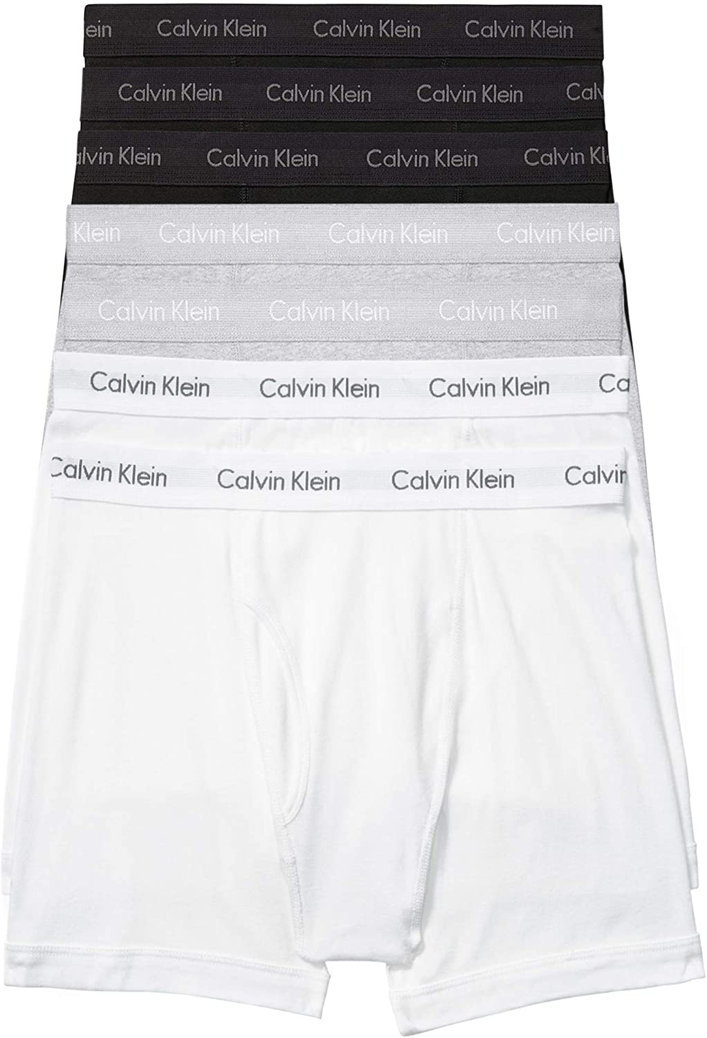 Calvin Klein Men's Cotton Classics Megapack Boxer Briefs