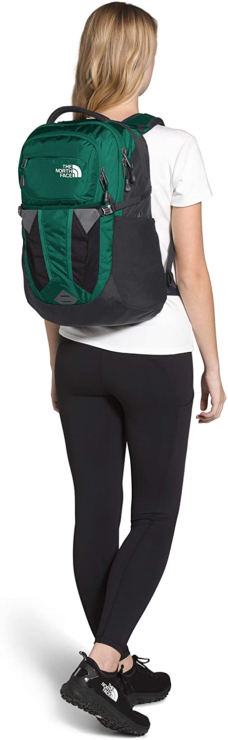 The North Face Women's Recon Backpack, TNF Black Heather/Silver Reflective, One Size