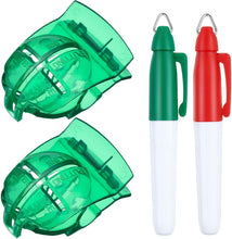 
                        
                          Muat gambar ke penampil Galeri, WILLBOND 2 Pieces Golf Ball Line Liner Drawing Marking Alignment Putting Tool and 2 Pieces Golf Ball Marker Pen, 4 Pieces Totally - JOY2ESpree
                        
                      