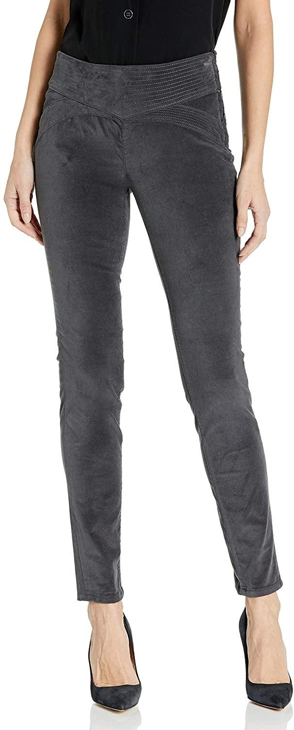 Jag Jeans Women's Olive Skinny Pull on Pant in Soft Touch Velveteen