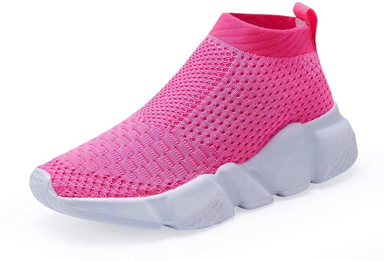 YAVY Kids Sock Sneakers for Boys and Girls Tennis Sock Shoes Lightweight Running Shoes Breathable Casual Sports Shoes - JOY2ESpree