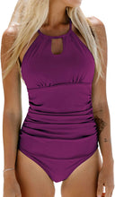 
                        
                          Muat gambar ke penampil Galeri, CUPSHE Women's One Piece Swimsuit High Neck Tummy Control Swimwear Bathing Suit
                        
                      