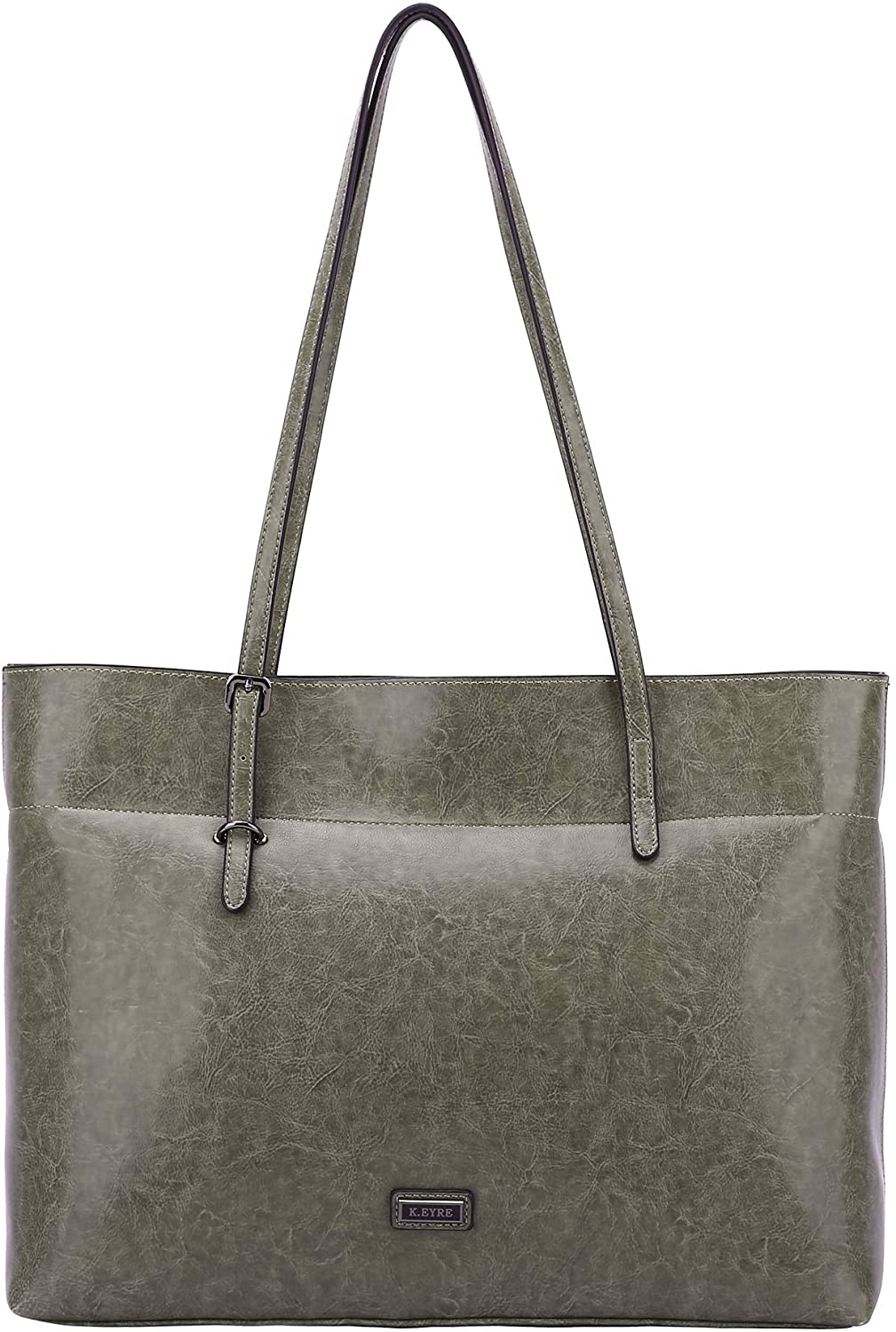 K.EYRE Women's Soft Faux Leather Tote Bag Purse Handbags Wallet Tote Shoulder Bag Purse Large Capacity