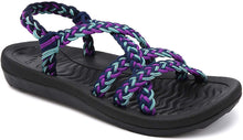 
                        
                          Muat gambar ke penampil Galeri, MEGNYA Women's Comfortable Walking Sandals with Arch Support Waterproof for Walking/Hiking/Travel/Wedding/Water Spot/Beach
                        
                      