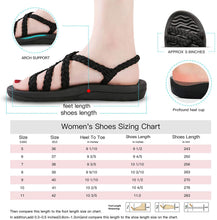 
                        
                          Muat gambar ke penampil Galeri, MEGNYA Women's Comfortable Walking Sandals with Arch Support Waterproof for Walking/Hiking/Travel/Wedding/Water Spot/Beach
                        
                      