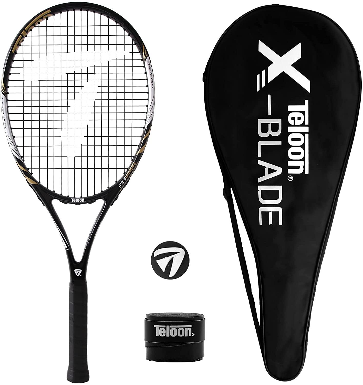 Teloon Recreational Adult Tennis Rackets-27 inch Tennis Racquet for Men and Women College Students Beginner Tennis Racket. - JOY2ESpree