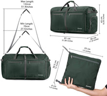 
                        
                          画像をギャラリービューアに読み込む, Gonex 150L Travel Duffel Bag Foldable Extra Large Duffle Bag XL Heavy Duty for Men Women for Luggage Shopping Gray
                        
                      