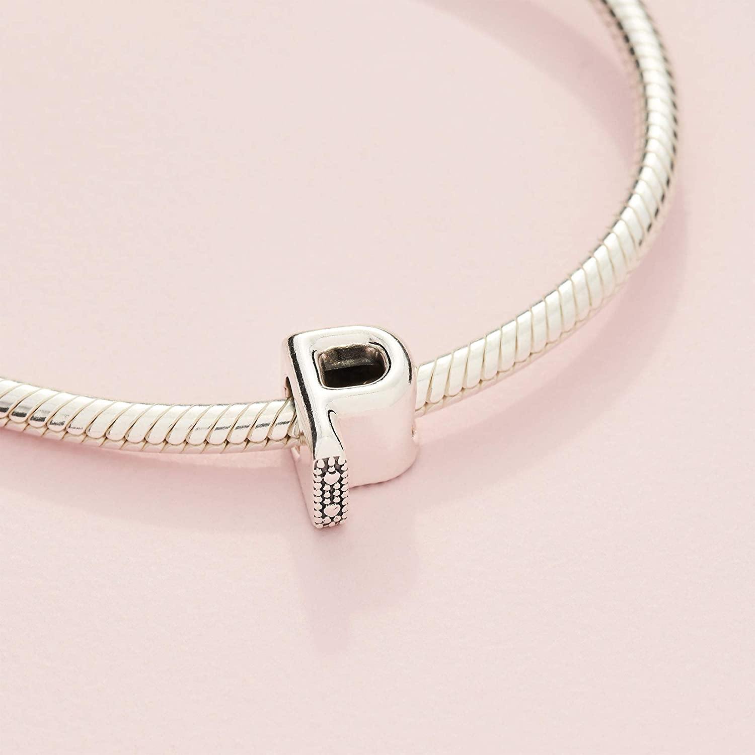 PANDORA Letter 925 Sterling Silver Charm - JOY2ESpree