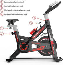 
                        
                          Cargar imagen en el visor de la galería, LESGO Indoor Cycling Bike Stationary - JOY2ESpree
                        
                      