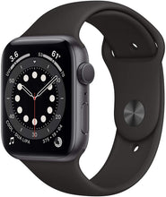 
                        
                          Muat gambar ke penampil Galeri, Apple Watch Series 6 (GPS, 44mm) - Space Gray Aluminum Case with Black Sport Band (Renewed) - JOY2ESpree
                        
                      