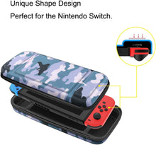 
                        
                          गैलरी व्यूवर में इमेज लोड करें, Fintie Carry Case for Nintendo Switch - [Shockproof] Hard Shell Protective Cover Travel Bag w/10 Game Card Slots - JOY2ESpree
                        
                      
