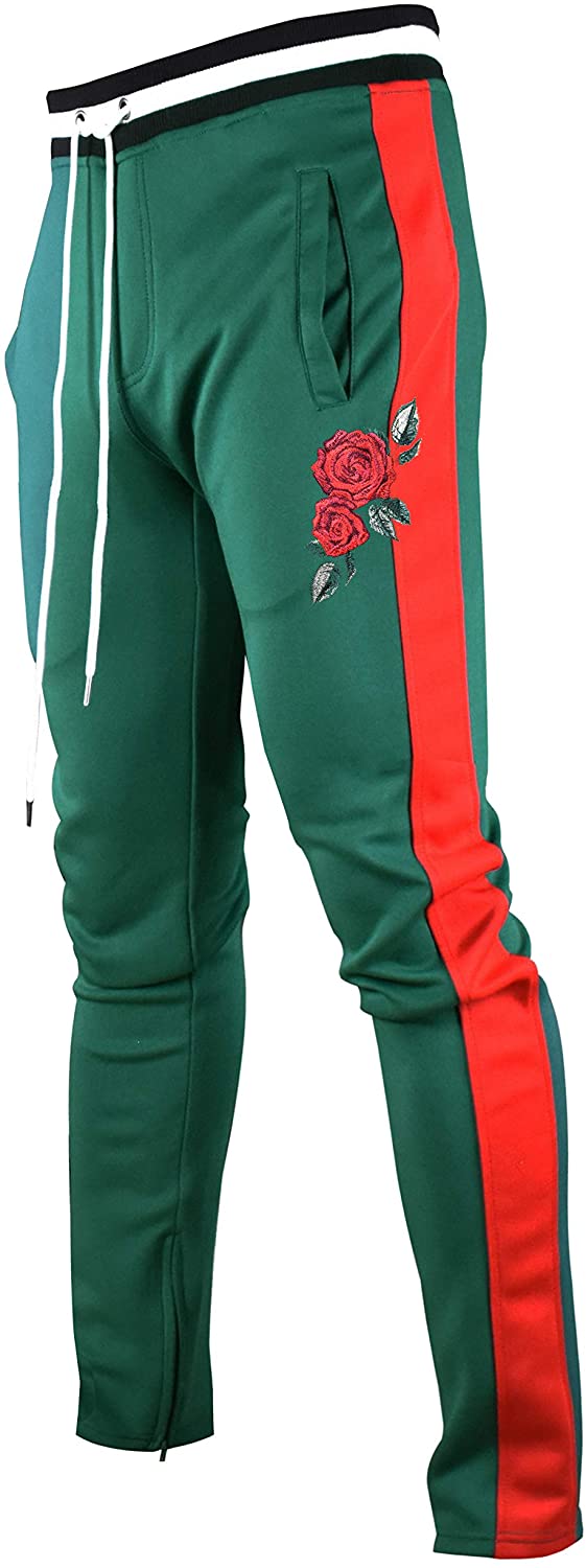 Screenshotbrand Mens Hip Hop Premium Slim Fit Track Pants