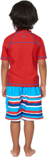 
                        
                          Load image into Gallery viewer, Tommy Bahama Boys' Rashguard and Trunks Swimsuit Set
                        
                      